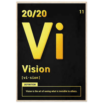 Vision - Poster - Arthena