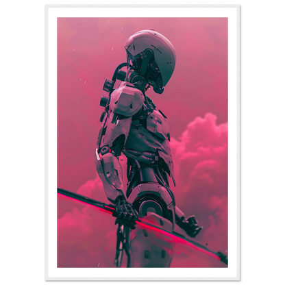 Battle Droid in the Rosy Mist - Poster - Arthena