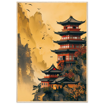 Temple of Tranquility - Poster - Arthena