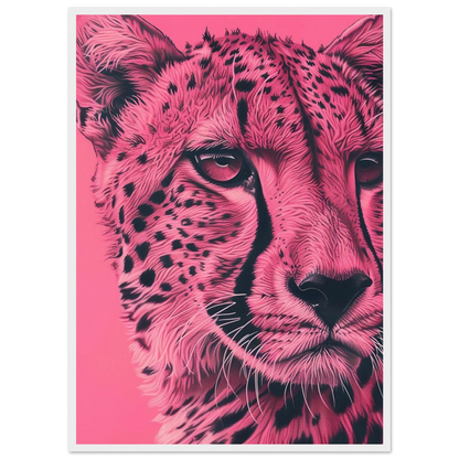 A Pink Cheetah - Poster - Arthena