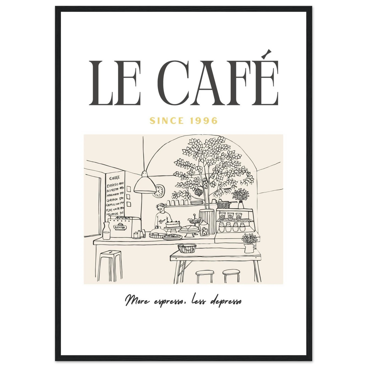 Le Café - Poster - Arthena