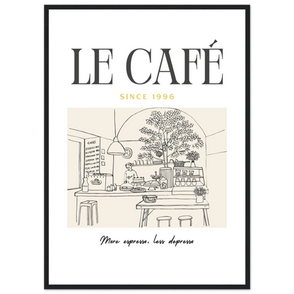 Le Café - Poster - Arthena