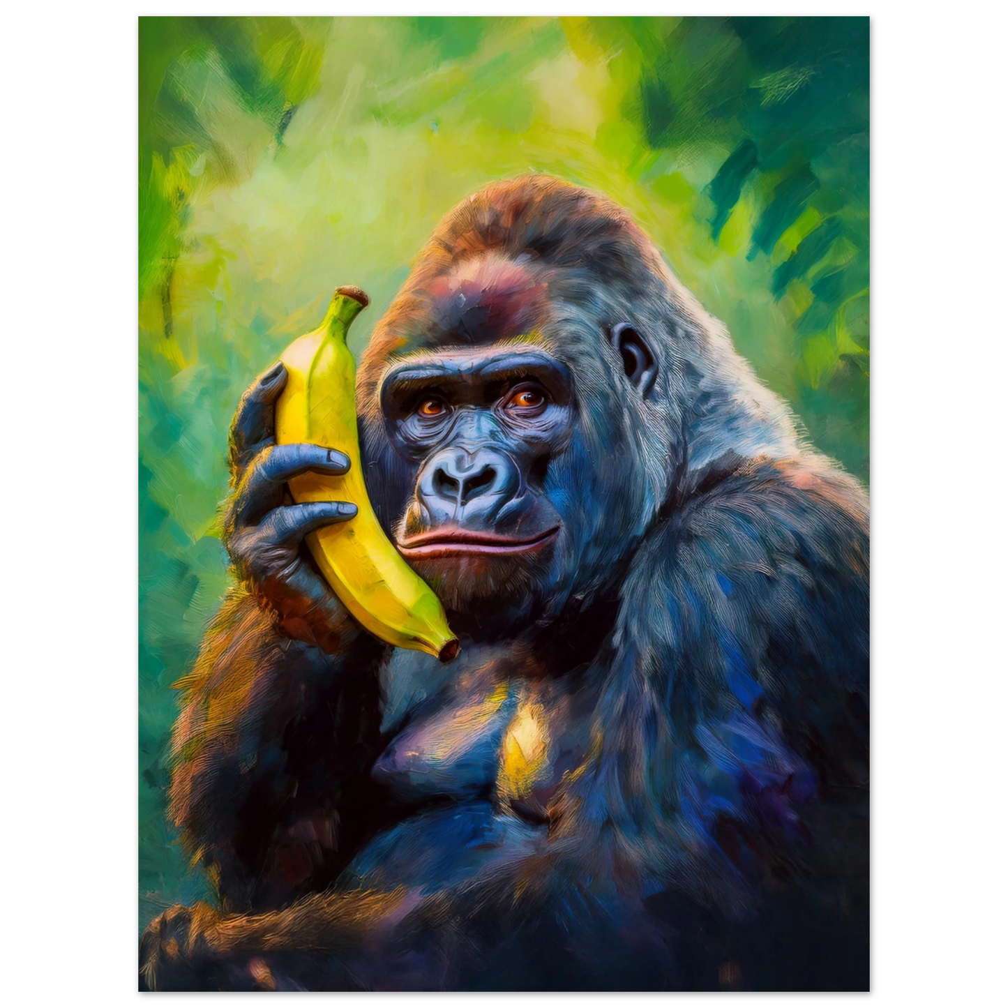 Gorilla on the Line - Poster - Arthena