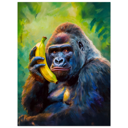 Gorilla on the Line - Poster - Arthena