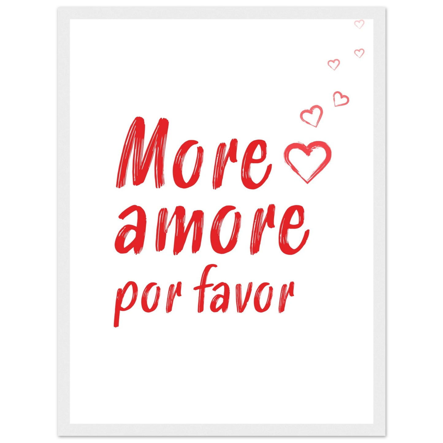 More Amore Por Favor - Poster - Arthena