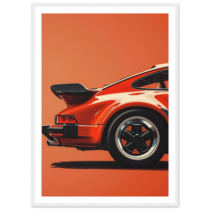 Retro Car - Poster - Arthena