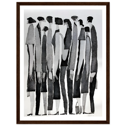 Silent Crowd - Poster - Arthena