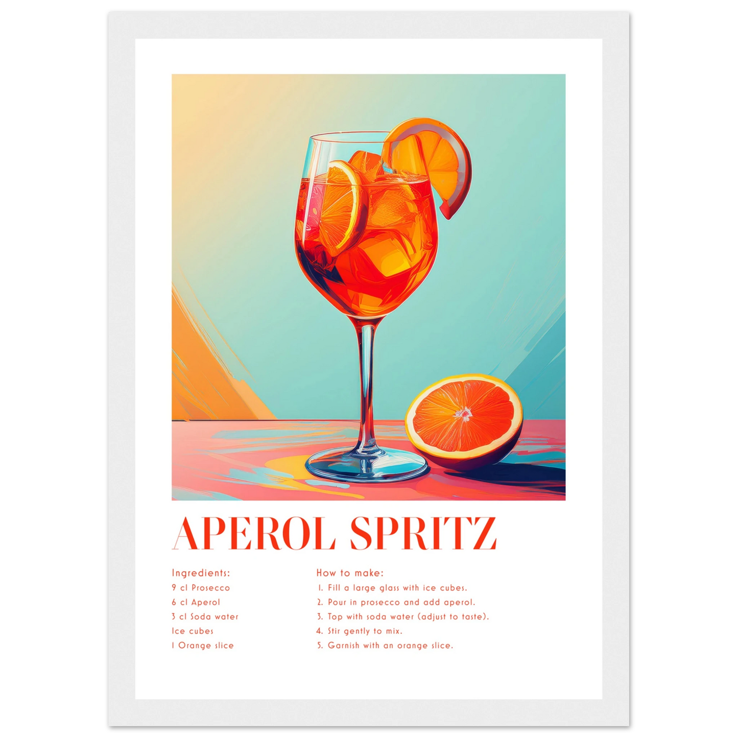 Aperol Spritz - Poster - Arthena