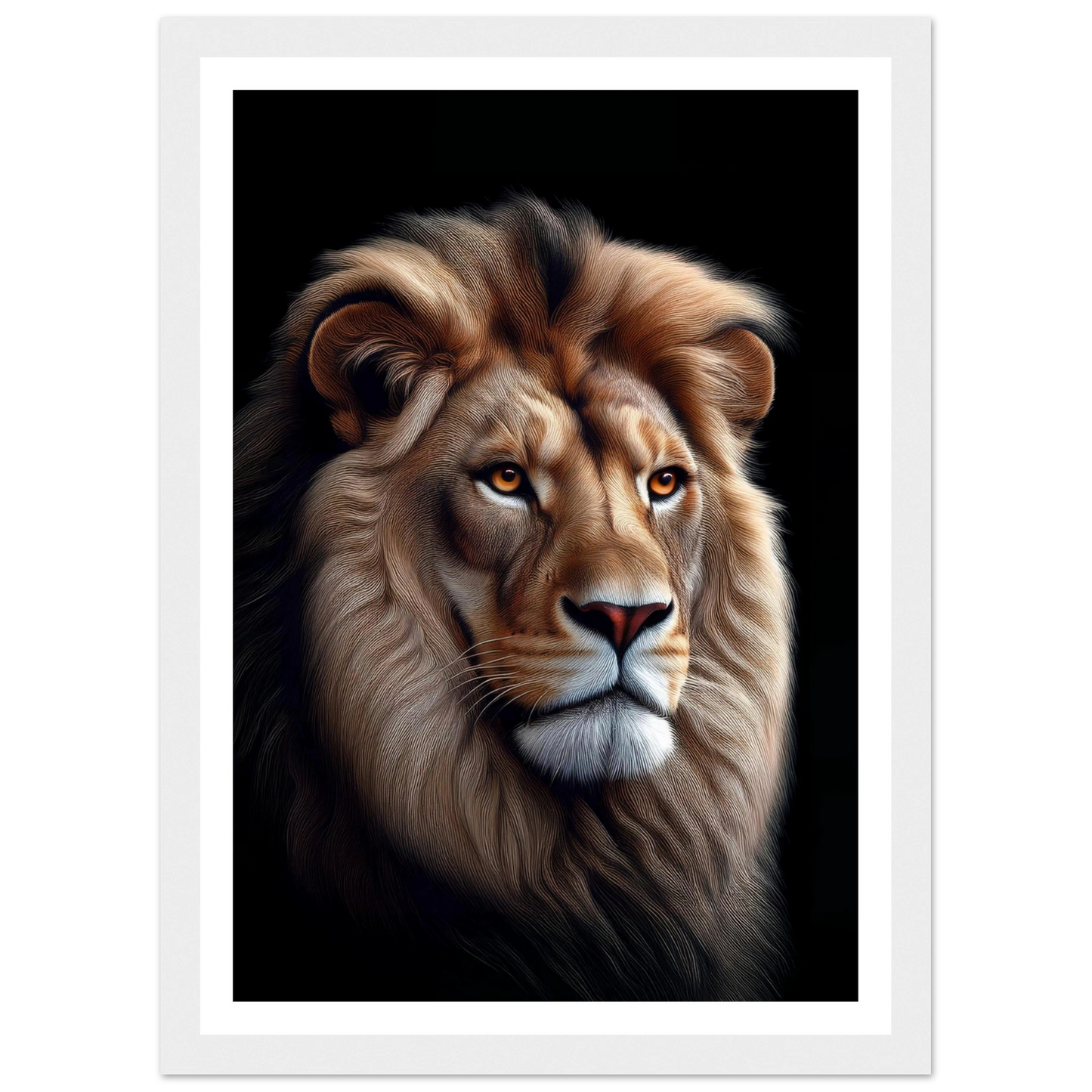 Majestic Lion - Poster - Arthena
