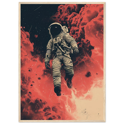 Scarlet Skies The Astronaut - Poster - Arthena