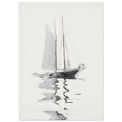 Abstract boat - Poster - Arthena
