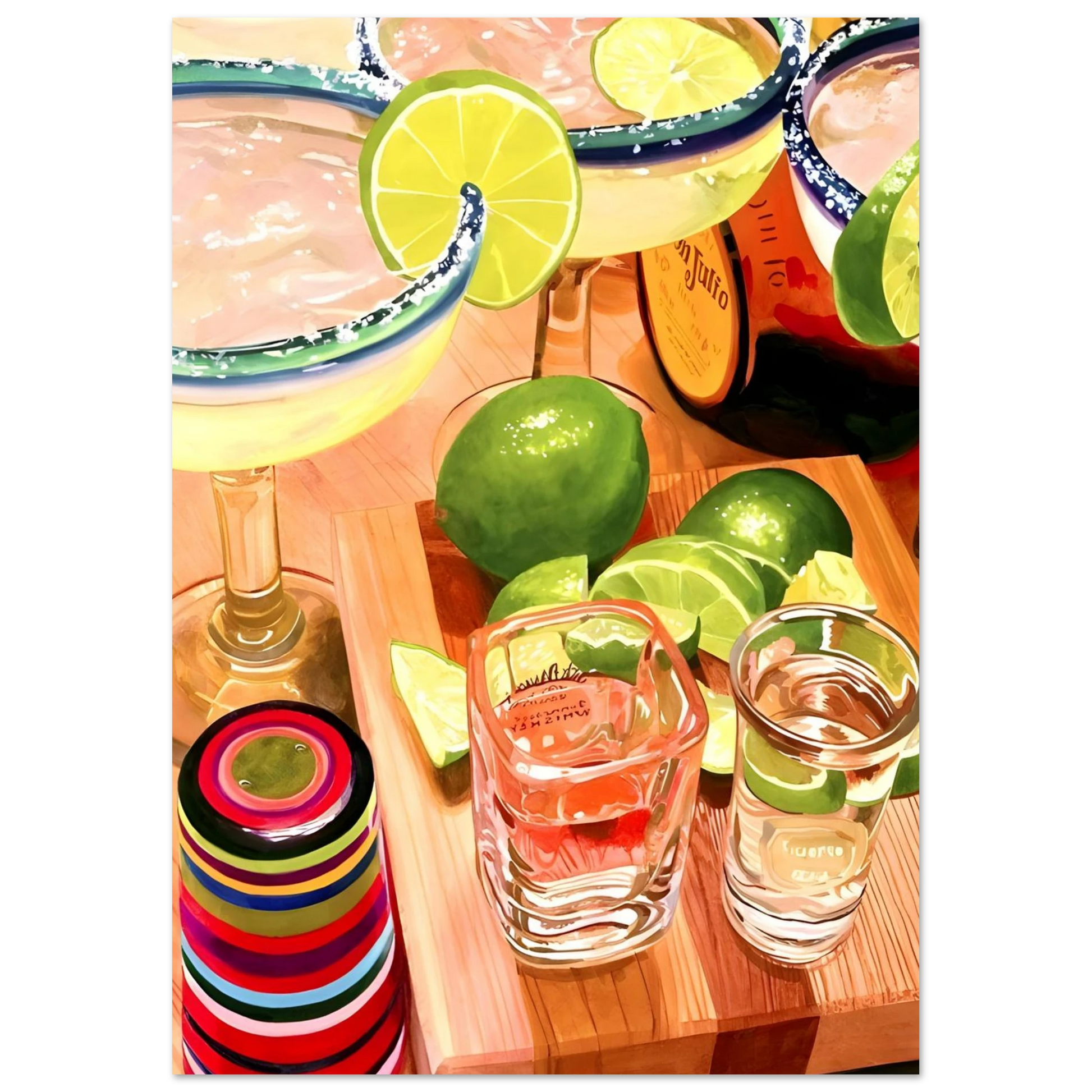 Fiesta in a Glass - Poster - Arthena