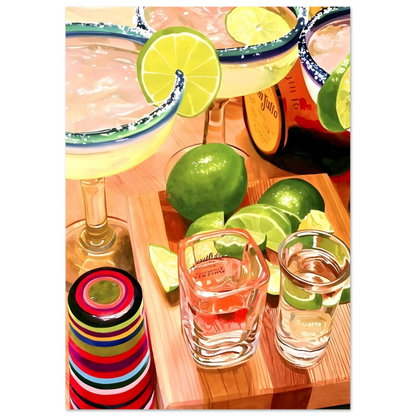 Fiesta in a Glass - Poster - Arthena