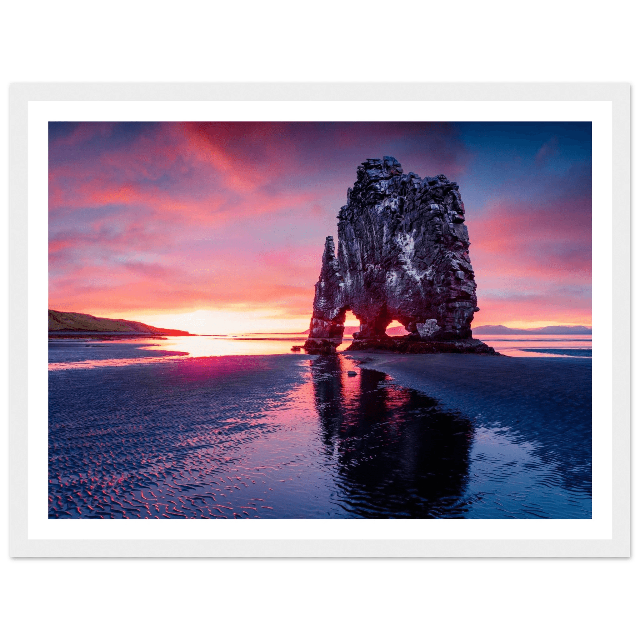 Rock of Fire and Sky - Poster - Arthena