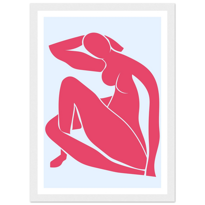 Body Positivity in Red - Poster - Arthena