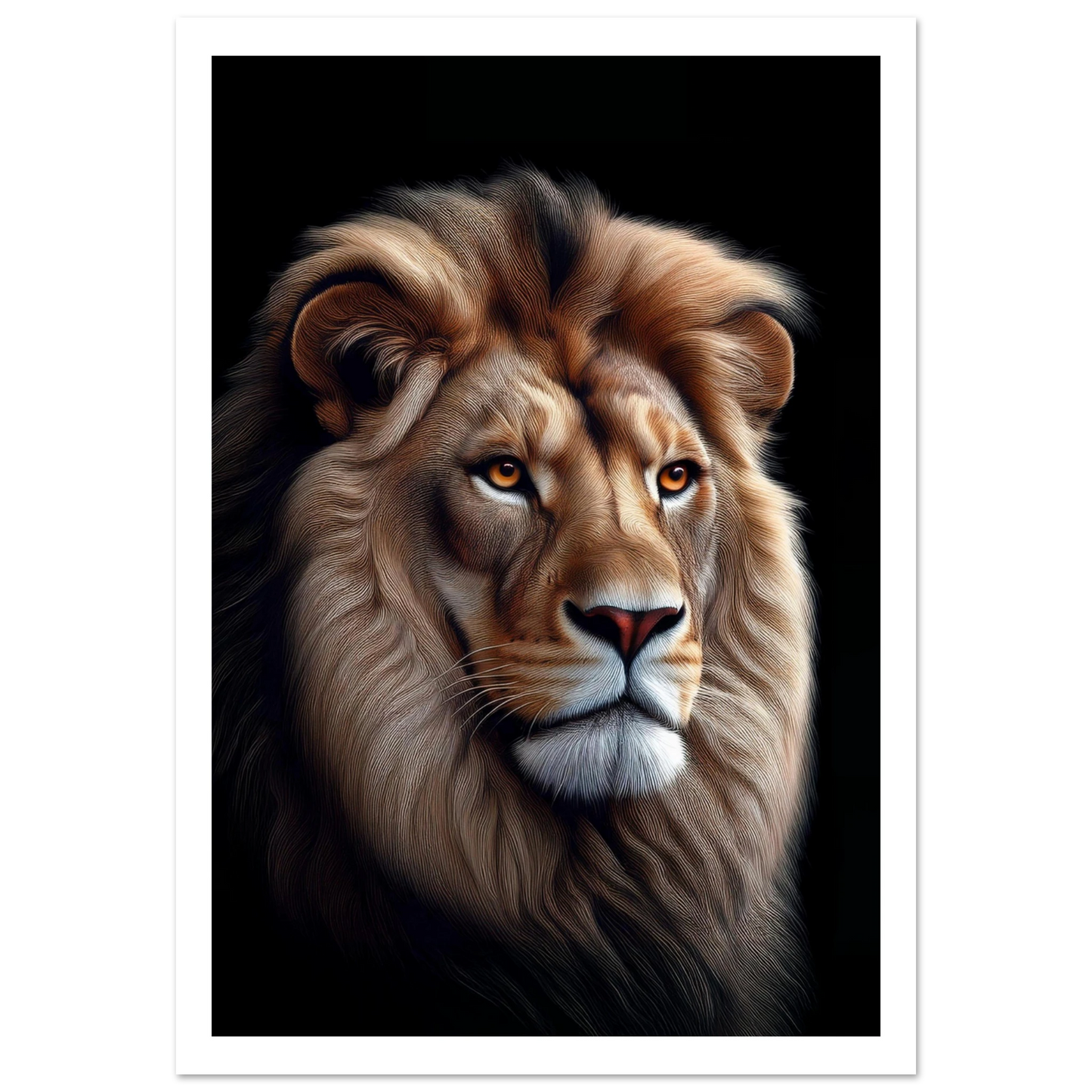 Majestic Lion - Poster - Arthena