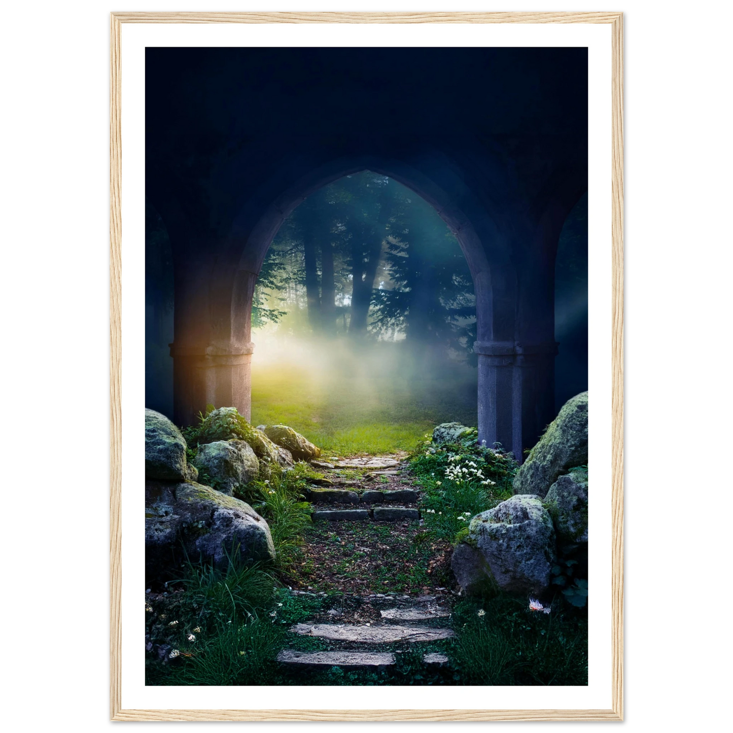 Portal to Tranquility - Poster - Arthena