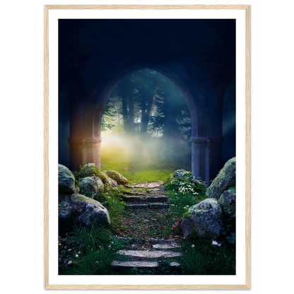 Portal to Tranquility - Poster - Arthena
