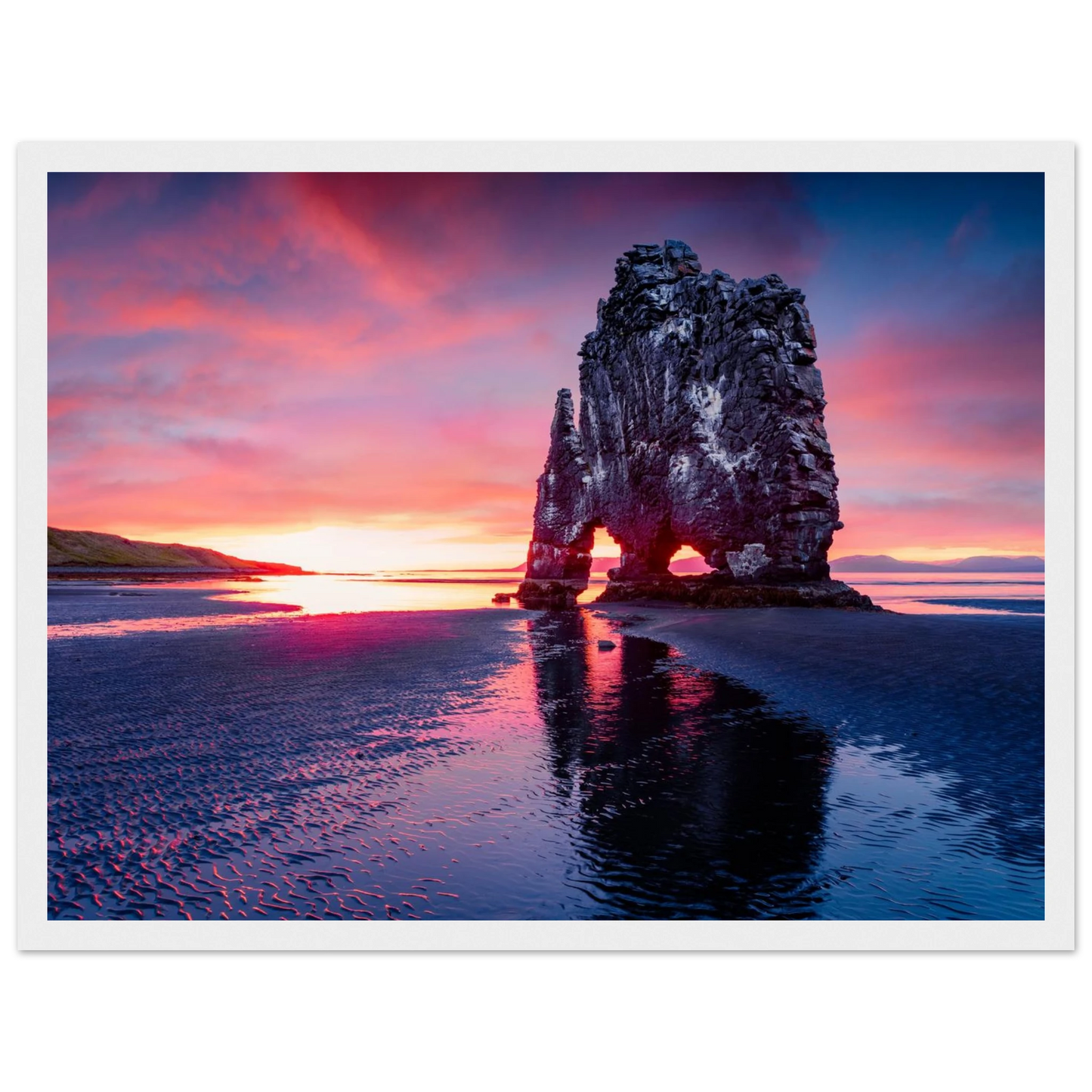 Rock of Fire and Sky - Poster - Arthena