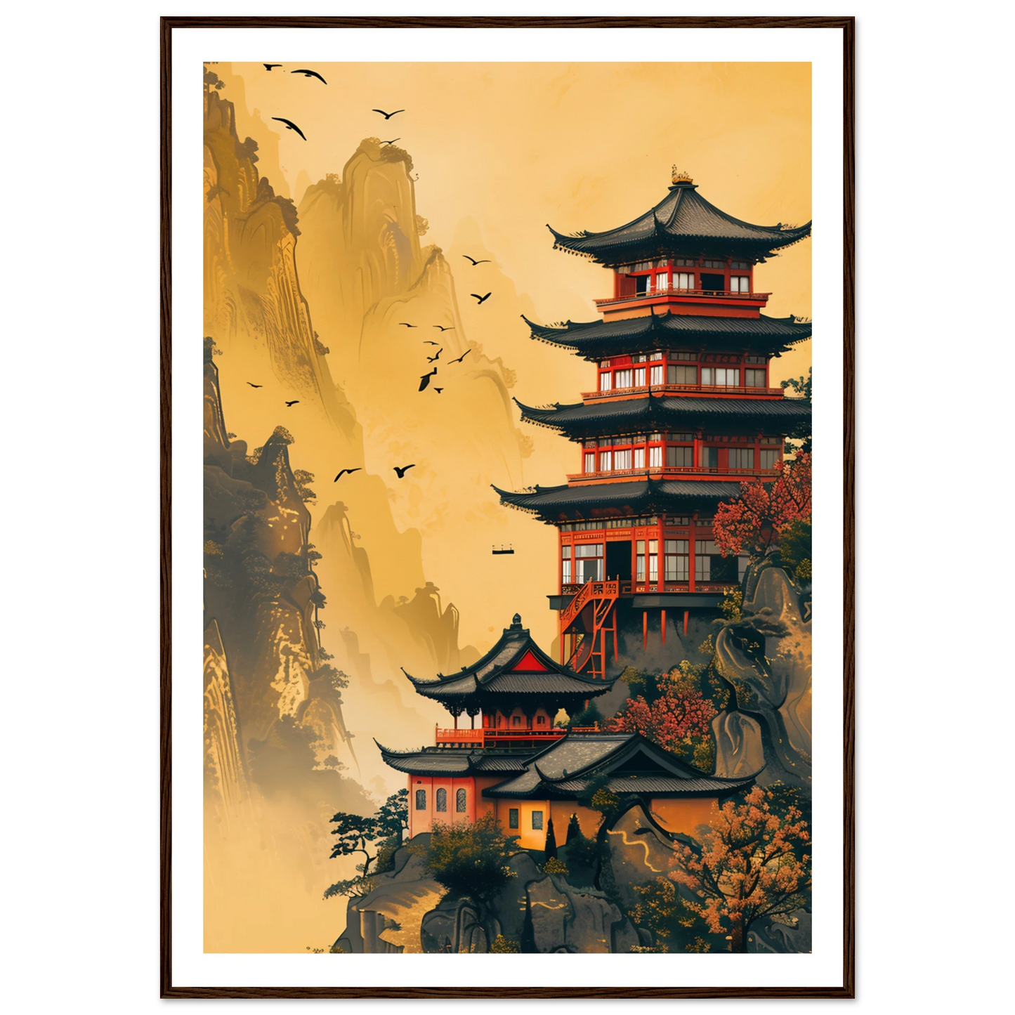 Temple of Tranquility - Poster - Arthena