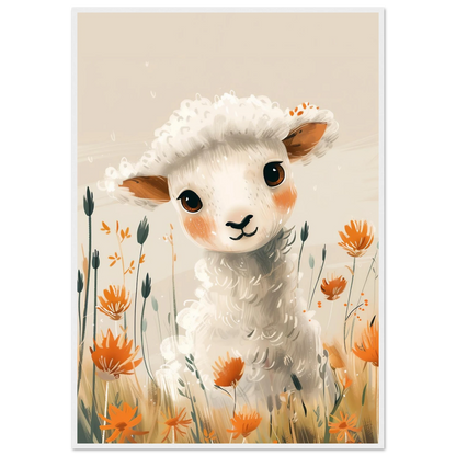 Baby Lamb - Poster - Arthena