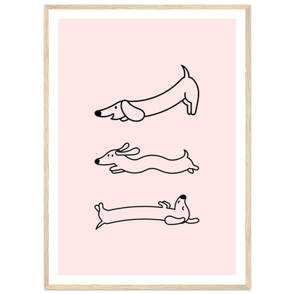Happy Wienerdog - Poster - Arthena