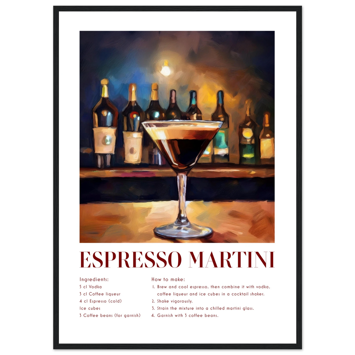 Espresso Martini - Poster - Arthena