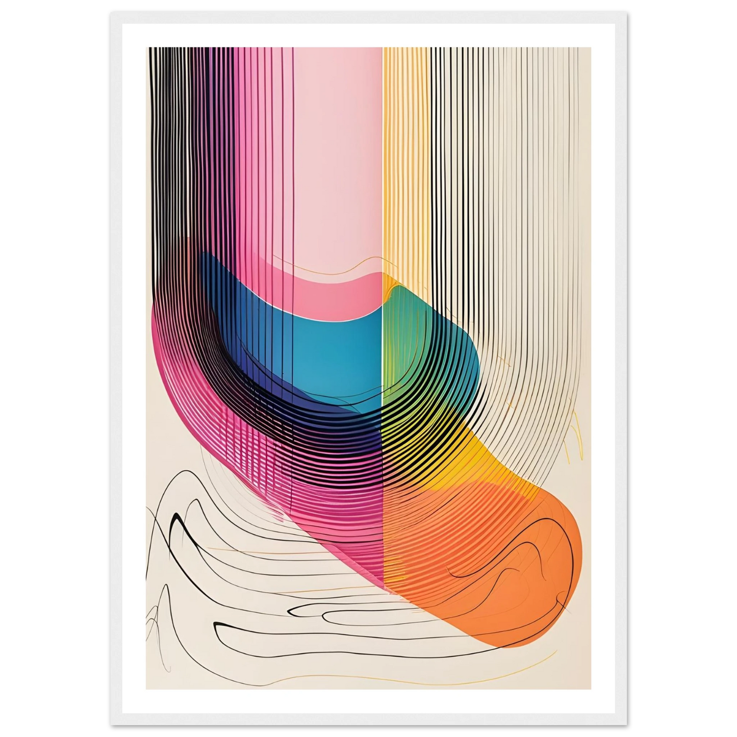 Vibrations of Color - Poster - Arthena