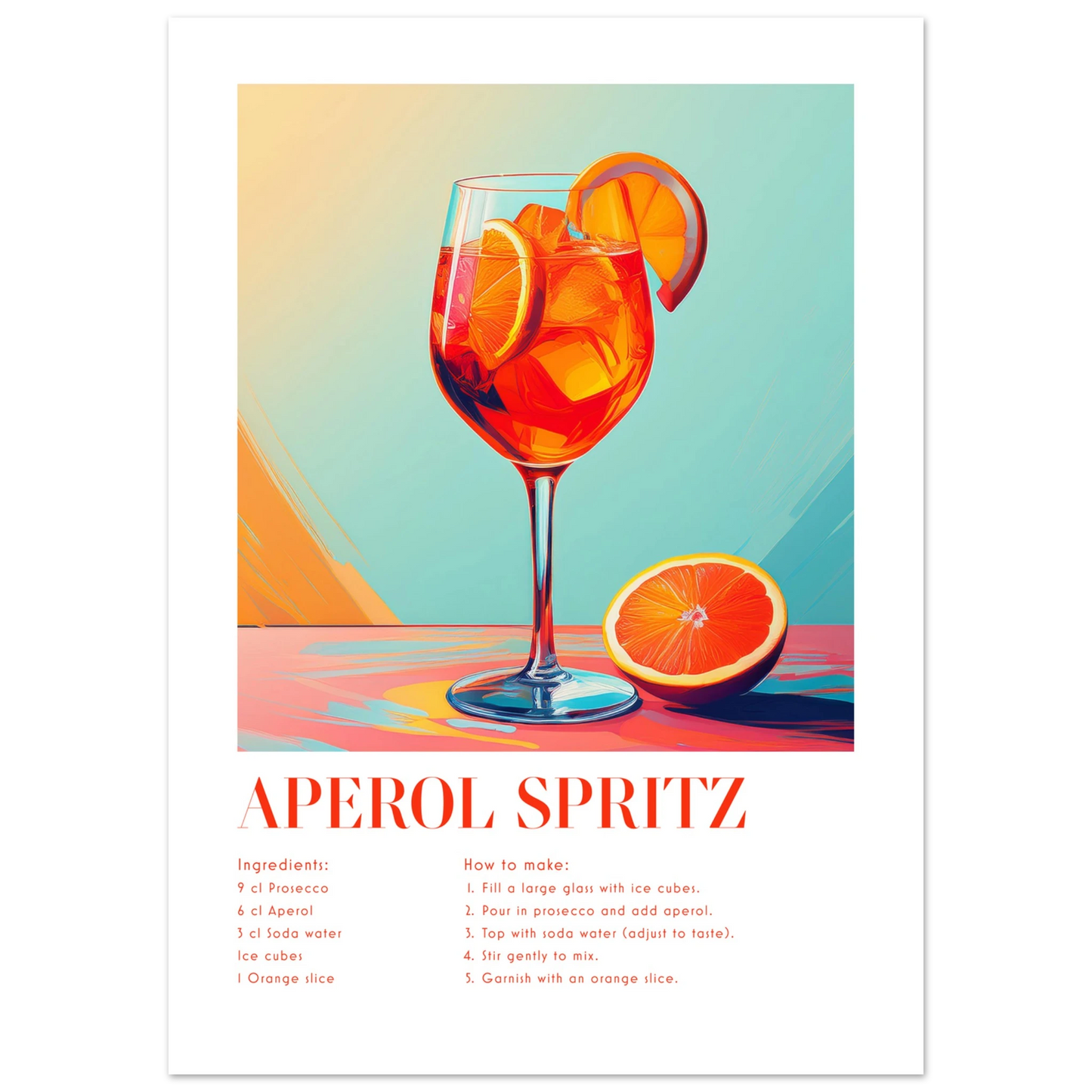 Aperol Spritz - Poster - Arthena