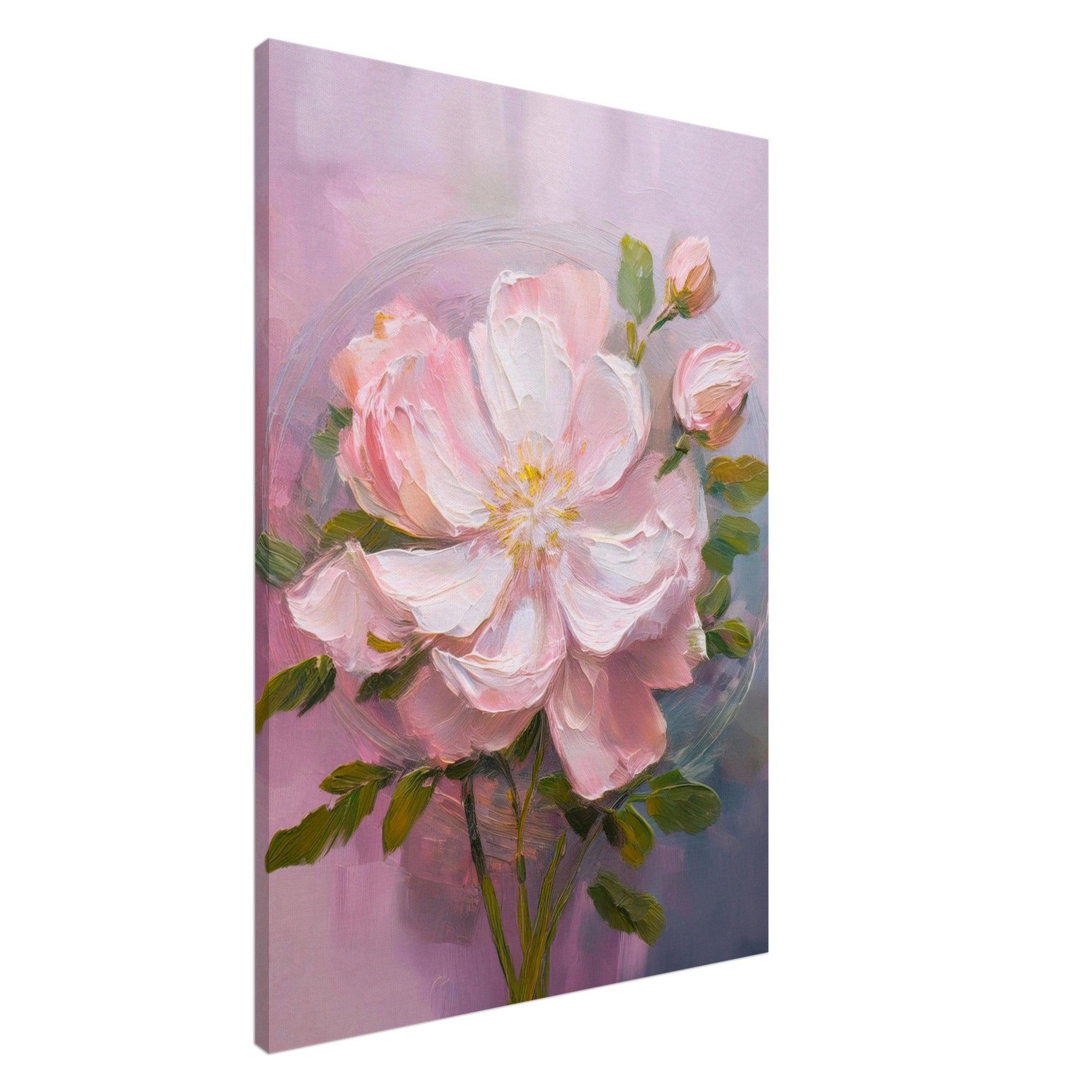 Pink Flower - Canvas - Arthena