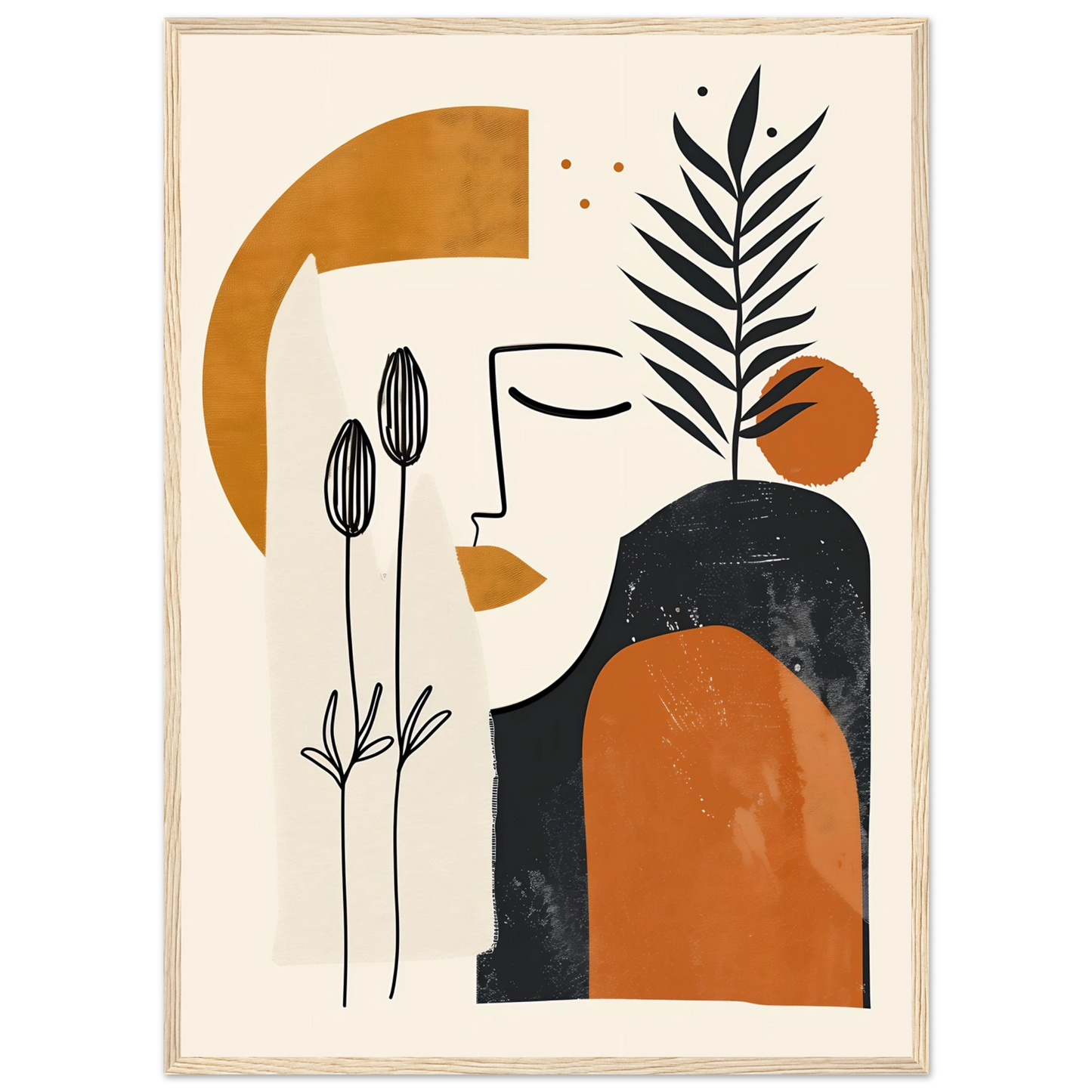 Harmony in Lines - Poster - Arthena