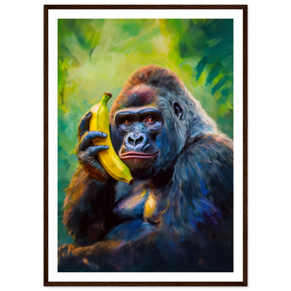 Gorilla on the Line - Poster - Arthena
