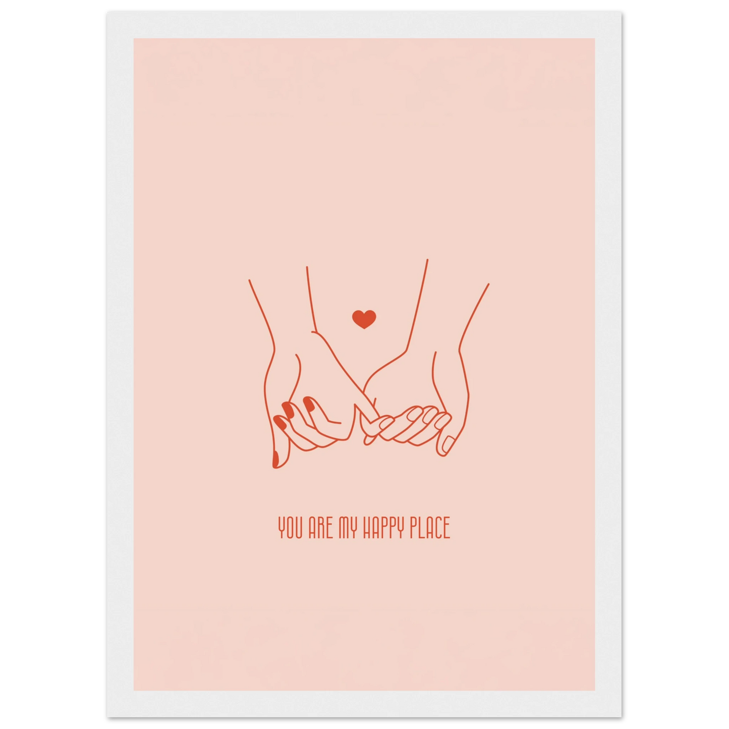 You are my happy place - Poster - Arthena