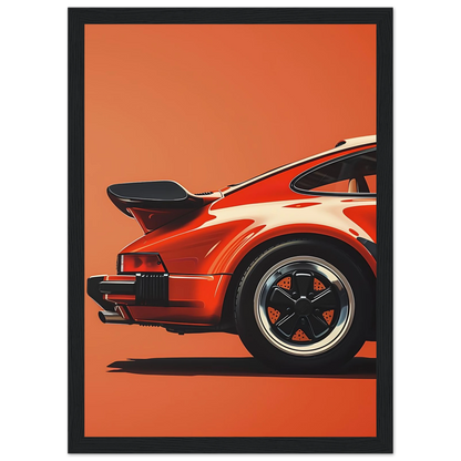 Retro Car - Poster - Arthena