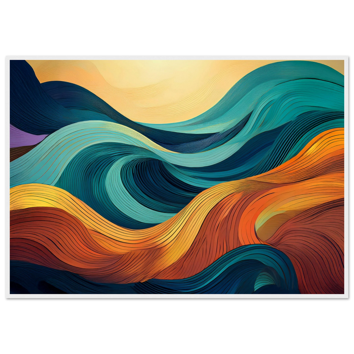 Waves - Poster - Arthena