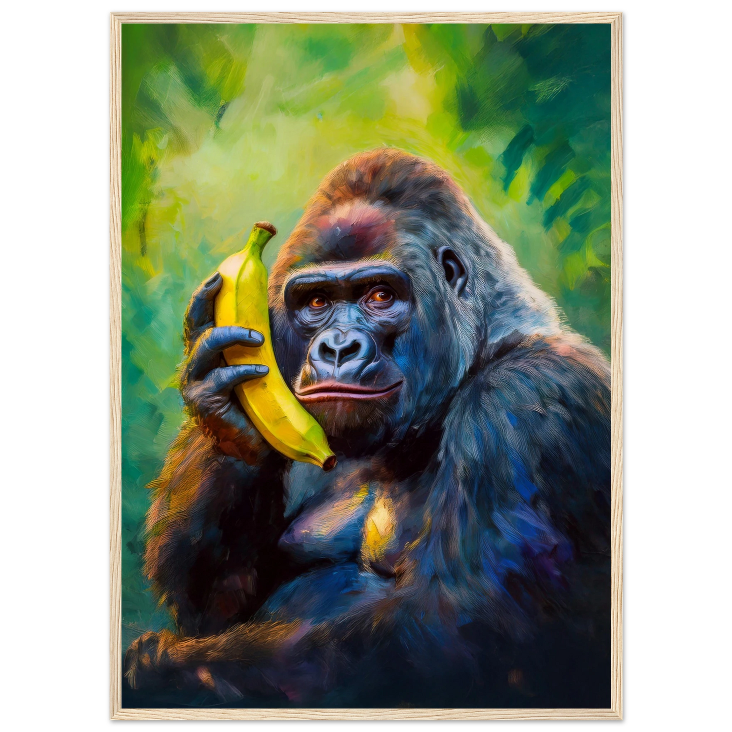 Gorilla on the Line - Poster - Arthena