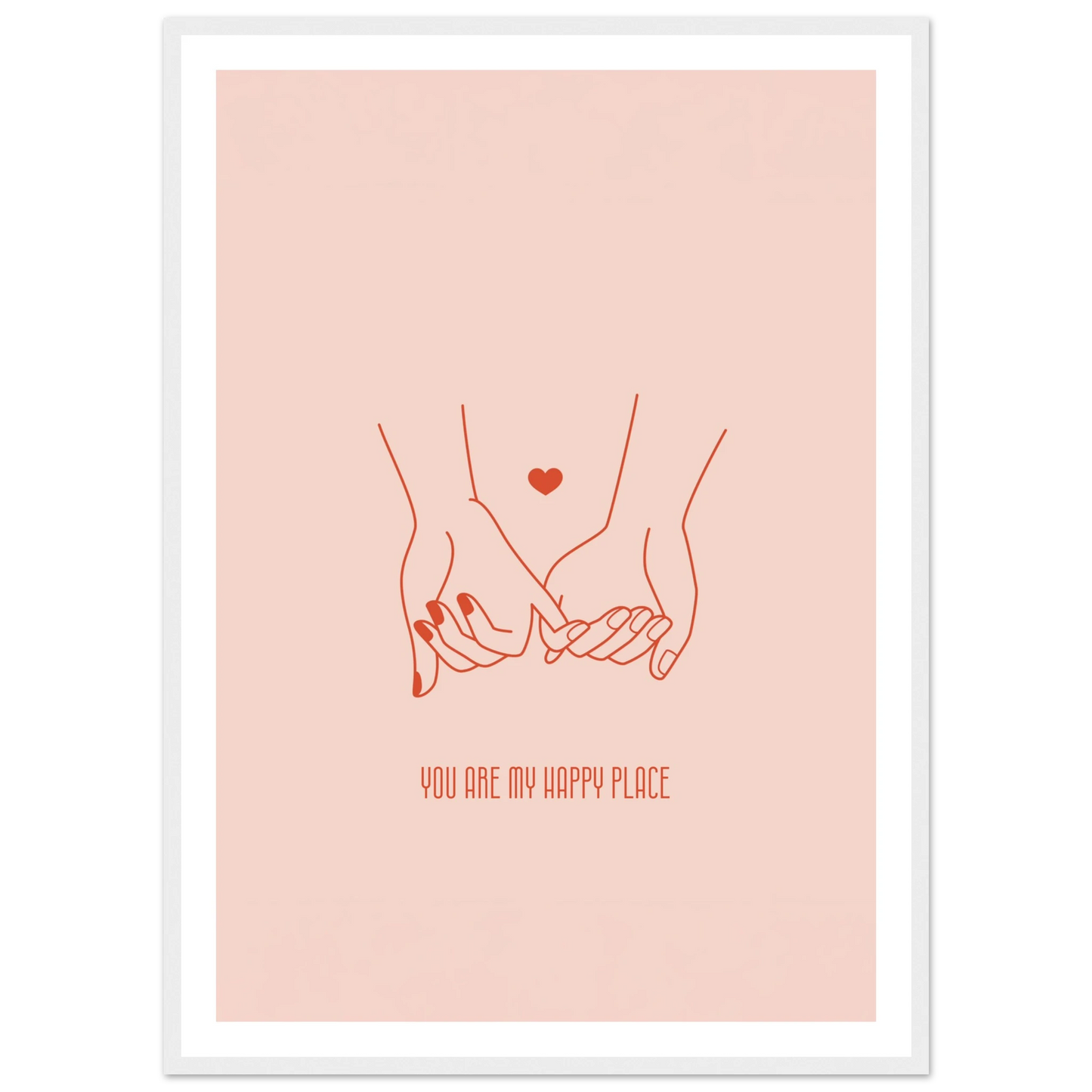 You are my happy place - Poster - Arthena