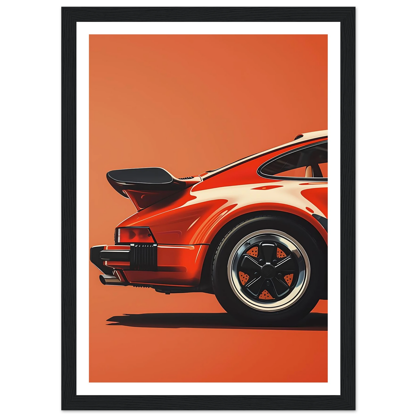 Retro Car - Poster - Arthena