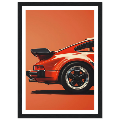 Retro Car - Poster - Arthena