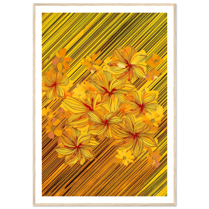 Golden Blossoms - Poster - Arthena