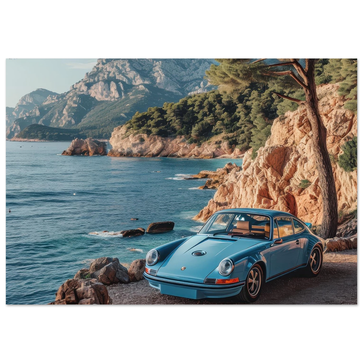Car Tour of the Amalfi Coast - Poster - Arthena