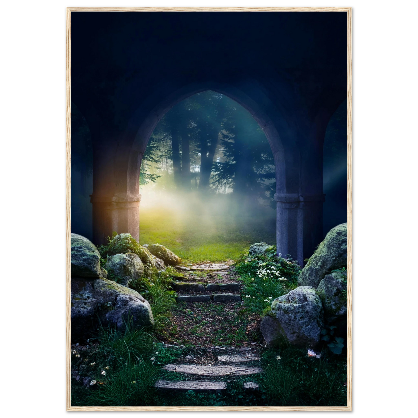 Portal to Tranquility - Poster - Arthena