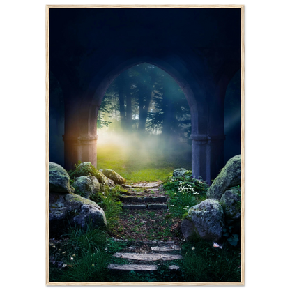 Portal to Tranquility - Poster - Arthena
