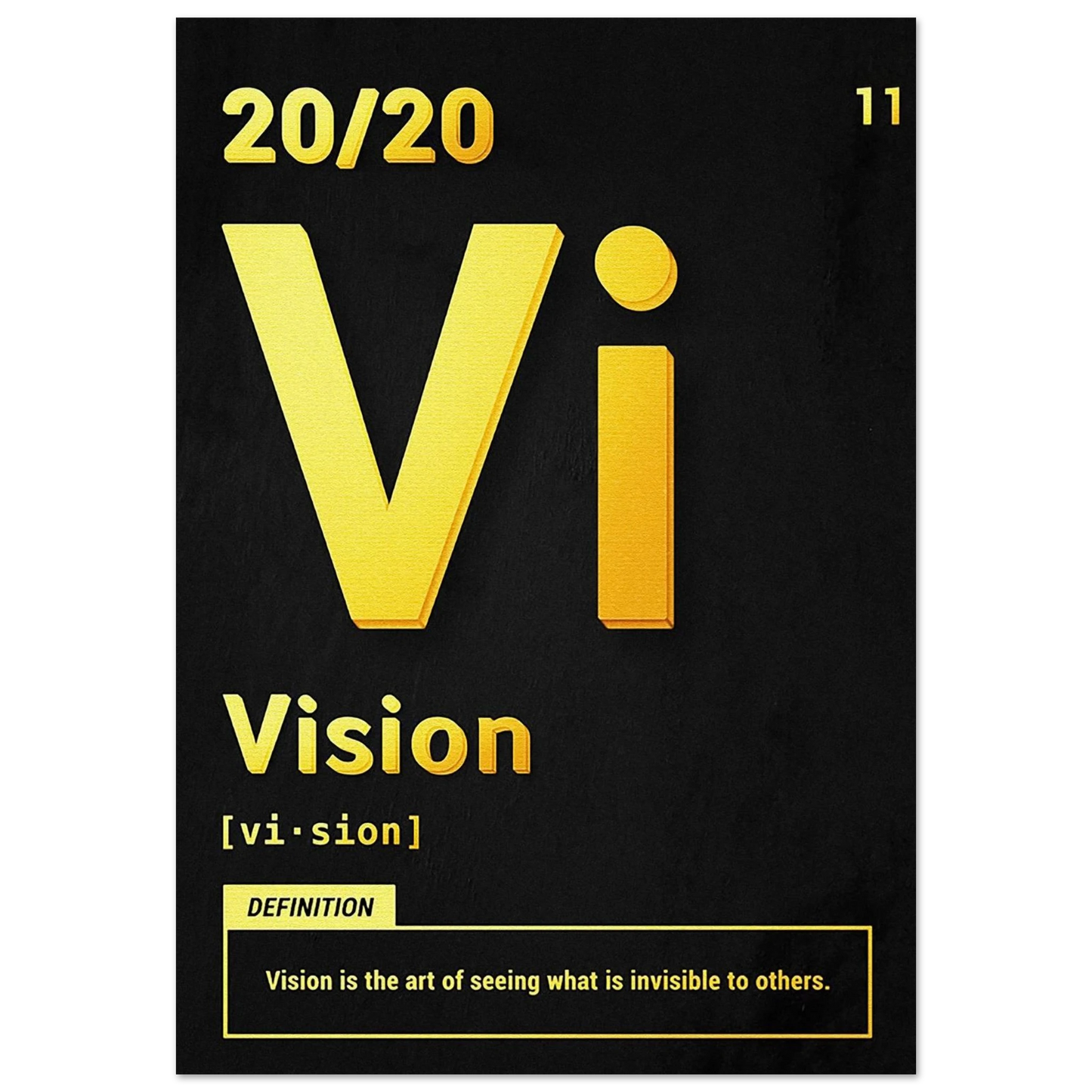 Vision - Poster - Arthena
