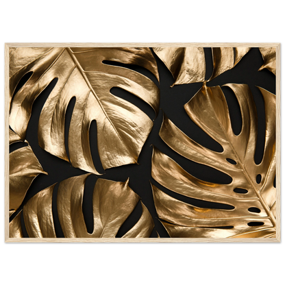 Monstera Luxe - Poster - Arthena