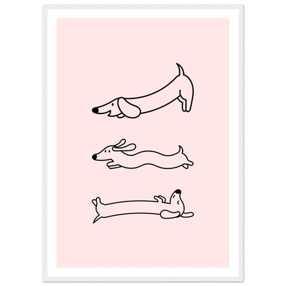 Happy Wienerdog - Poster - Arthena