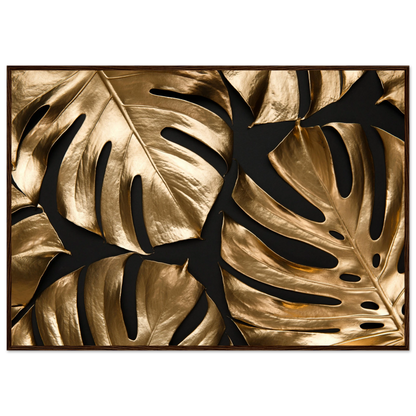 Monstera Luxe - Poster - Arthena