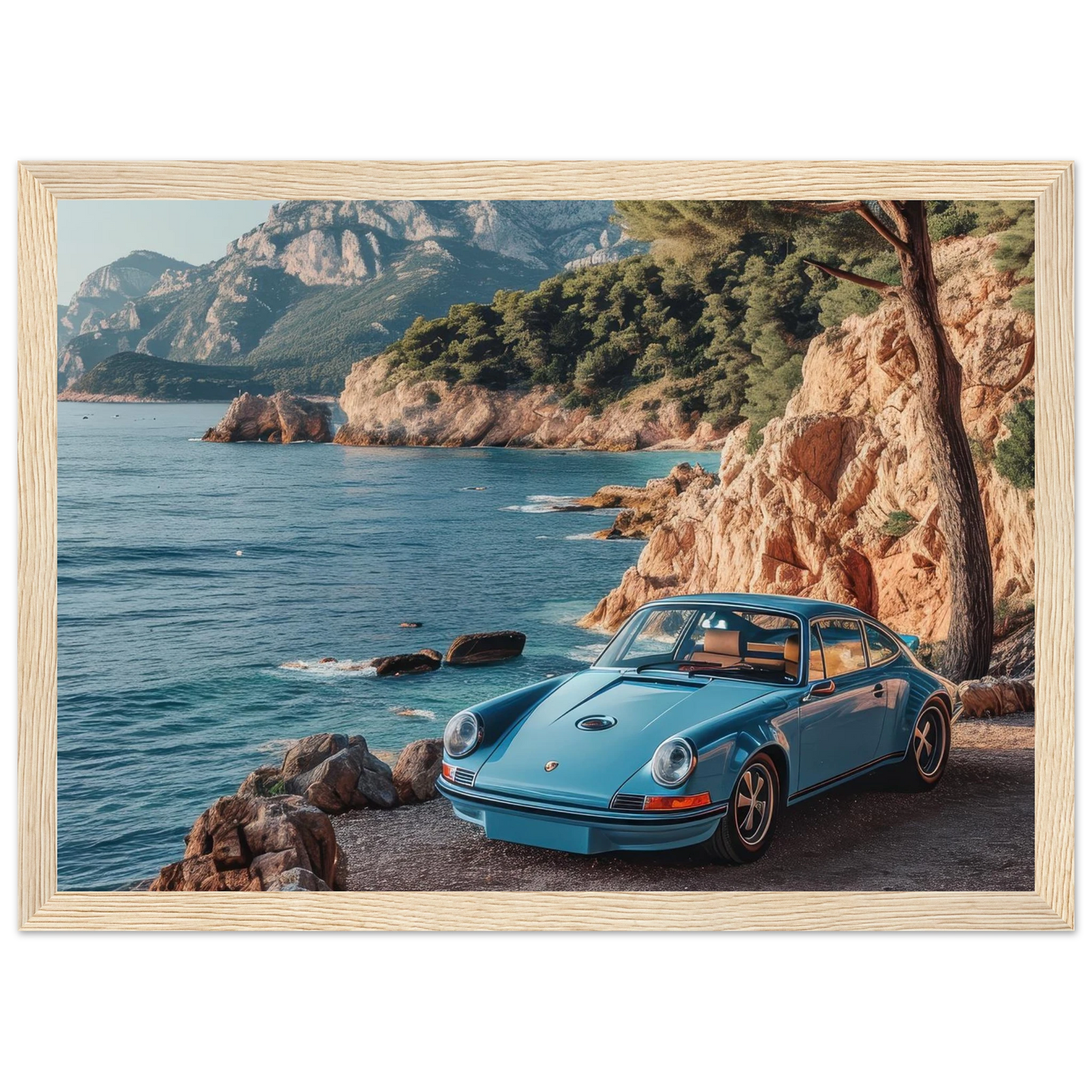 Car Tour of the Amalfi Coast - Poster - Arthena
