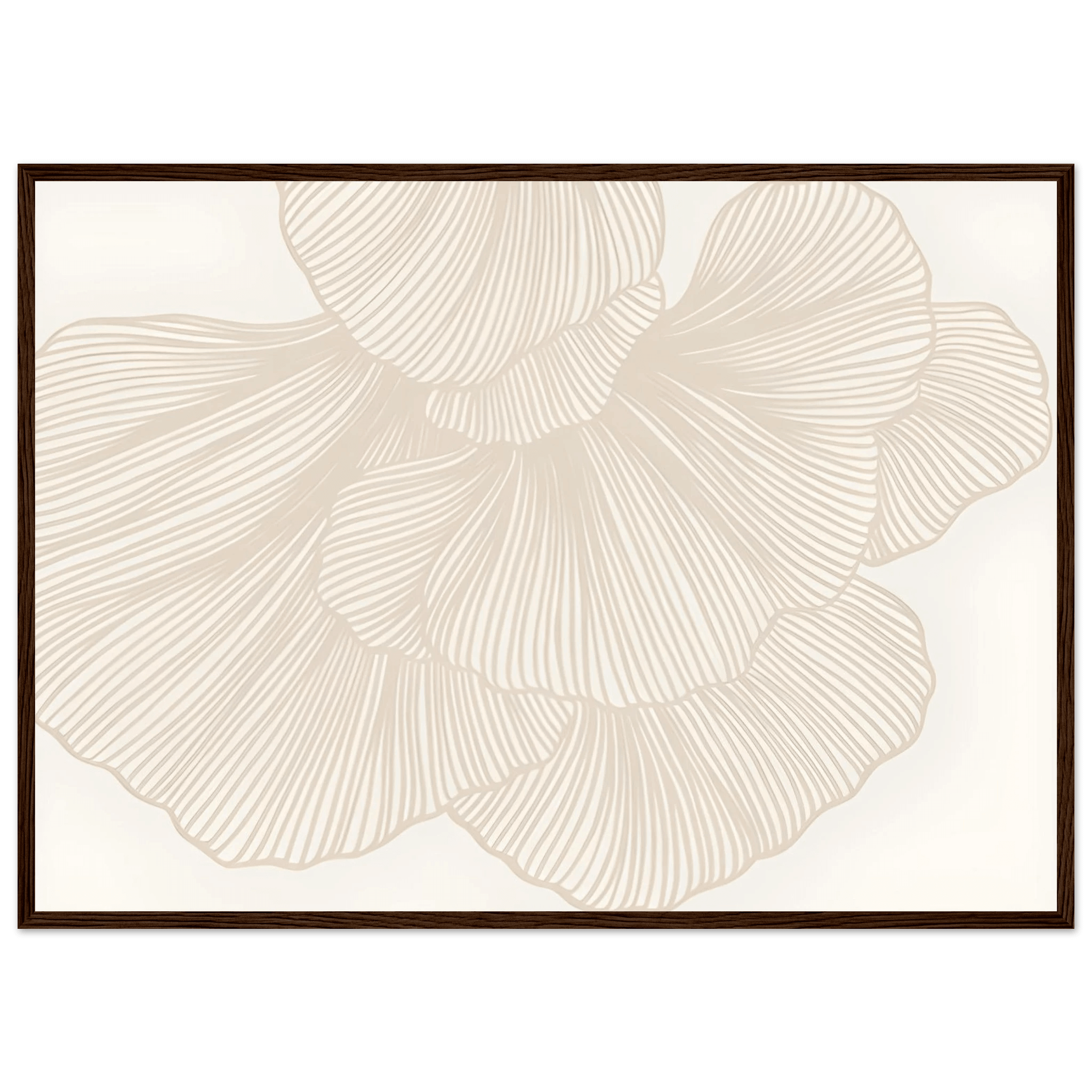 Flower Lines - Poster - Arthena