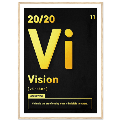 Vision - Poster - Arthena